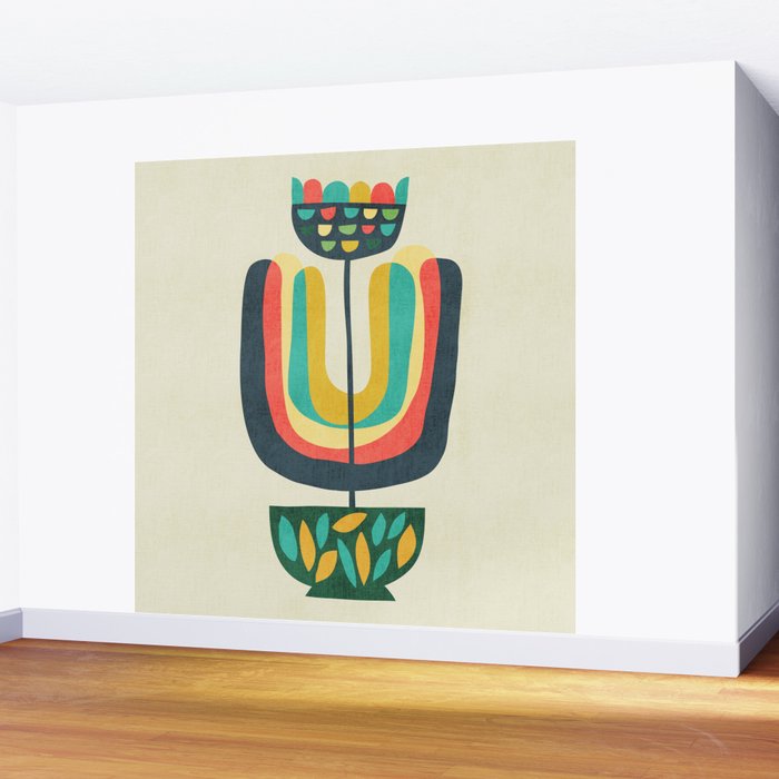 Potted Plant 3 Wall Mural Gallery Image 2