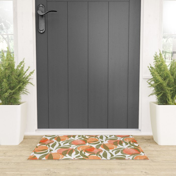 Peaches Welcome Mat Gallery Image 3