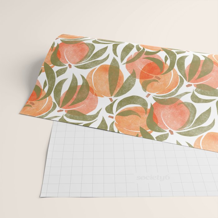 Peaches Wrapping Paper Gallery Image 2