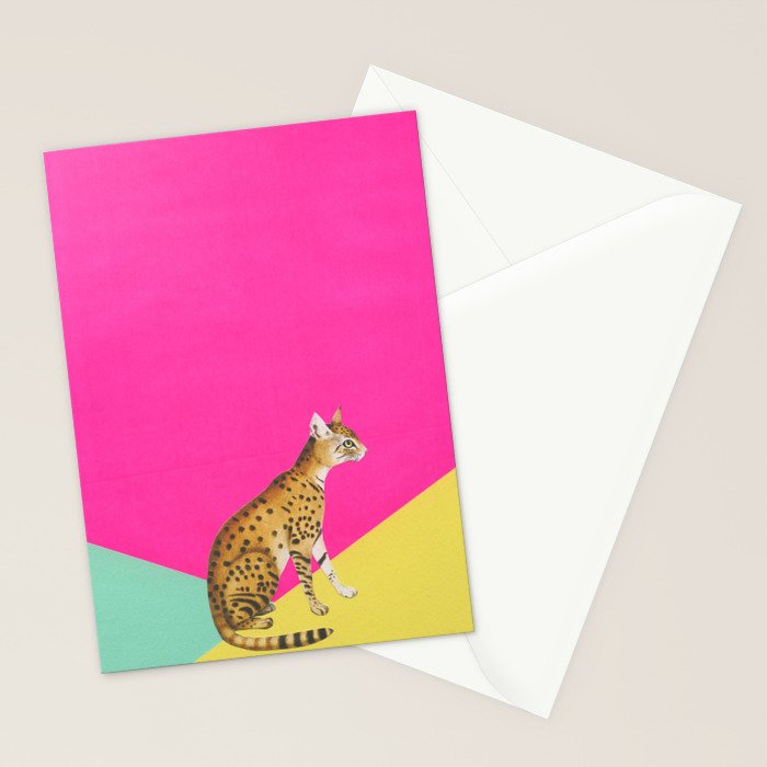Big Cat Stationery Card Gallery Image 2