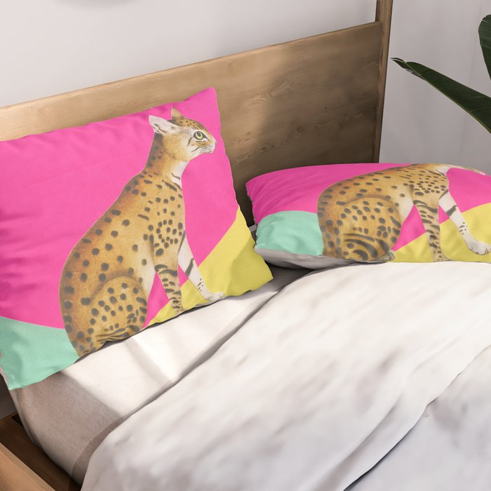 Big Cat Pillow Sham Gallery Image 2