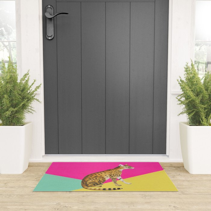 Big Cat Welcome Mat Gallery Image 3