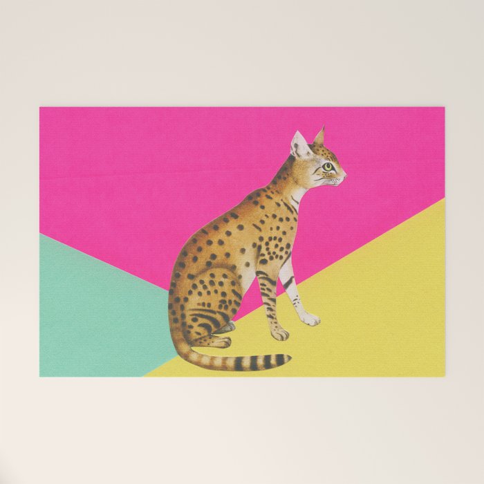 Big Cat Welcome Mat Gallery Image 1