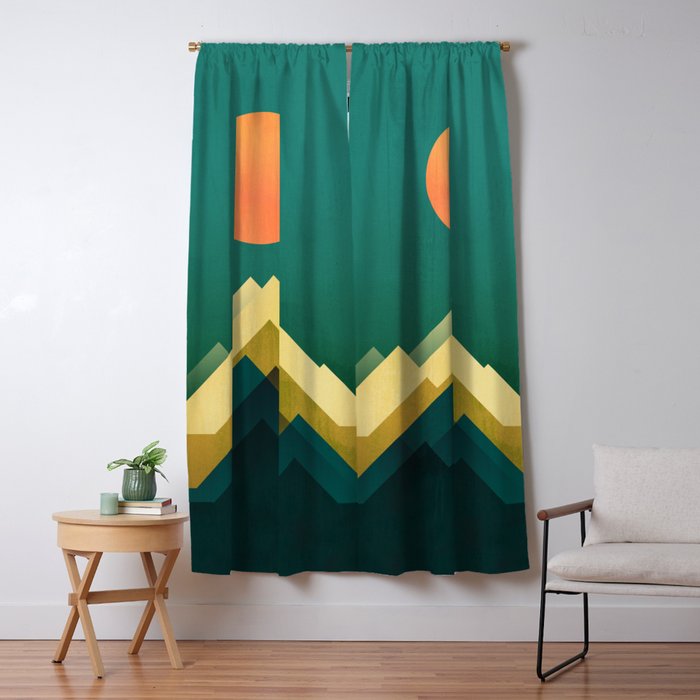 Gold Peak Window Curtain Gallery Image 1