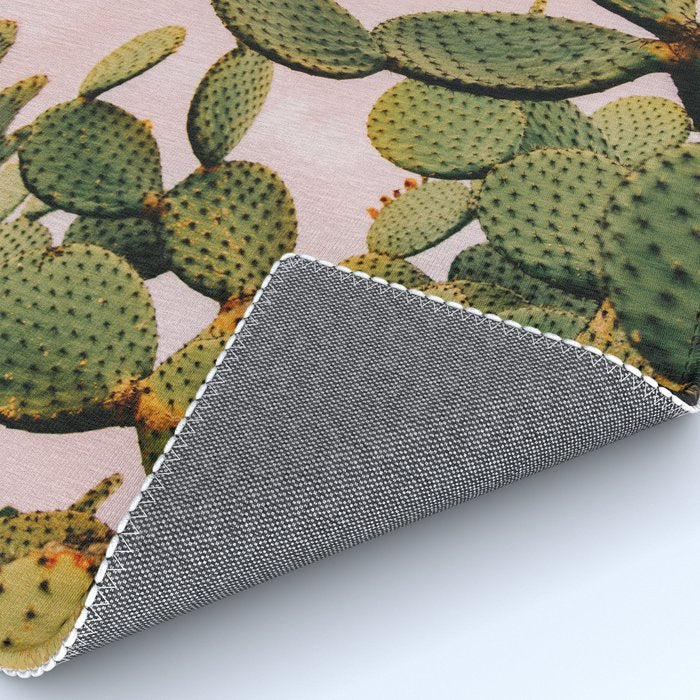 Cactus on Pink Sky Rug Gallery Image 4