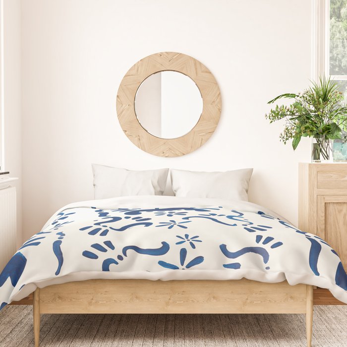 Bluebird of Happiness Duvet Cover Gallery Image 3