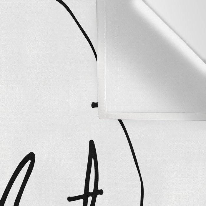 Vonnegut Self Portrait Artwork, Design for Wall Art, Prints, Posters, Tshirts, Bags, Women, Men, Kid Wall Tapestry Gallery Image 3