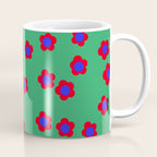 Bold Flower Pattern  Coffee Mug Gallery Image 1