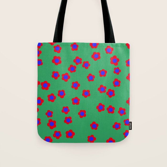 Bold Flower Pattern  Tote Bag Gallery Image 1