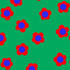 Bold Flower Pattern  Coffee Mug Gallery Image 2