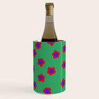 Bold Flower Pattern  Wine Chiller Gallery Image 1