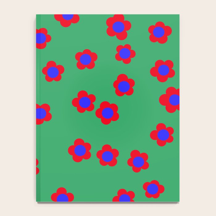 Bold Flower Pattern  Notebook Gallery Image 4