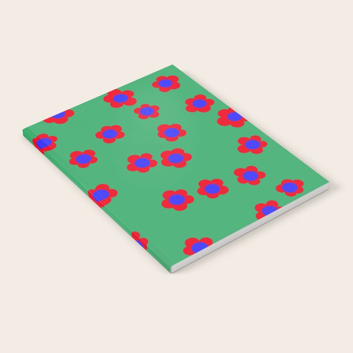 Bold Flower Pattern  Notebook Gallery Image 1