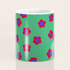Bold Flower Pattern  Coffee Mug Gallery Image 4