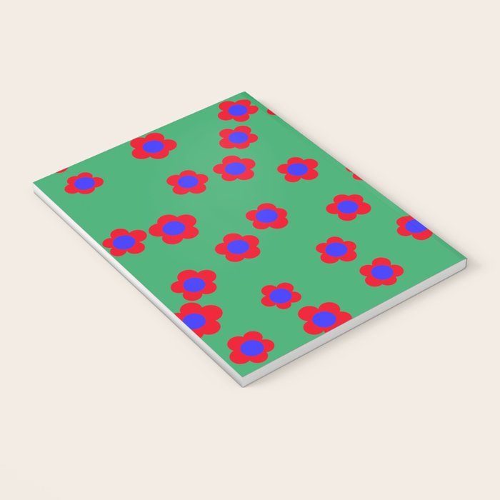 Bold Flower Pattern  Notebook Gallery Image 3