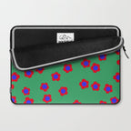 Bold Flower Pattern  Laptop Sleeve Gallery Image 2