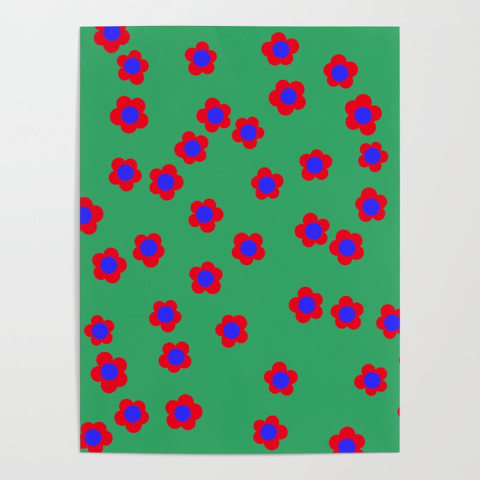 Bold Flower Pattern  Poster Gallery Image 4