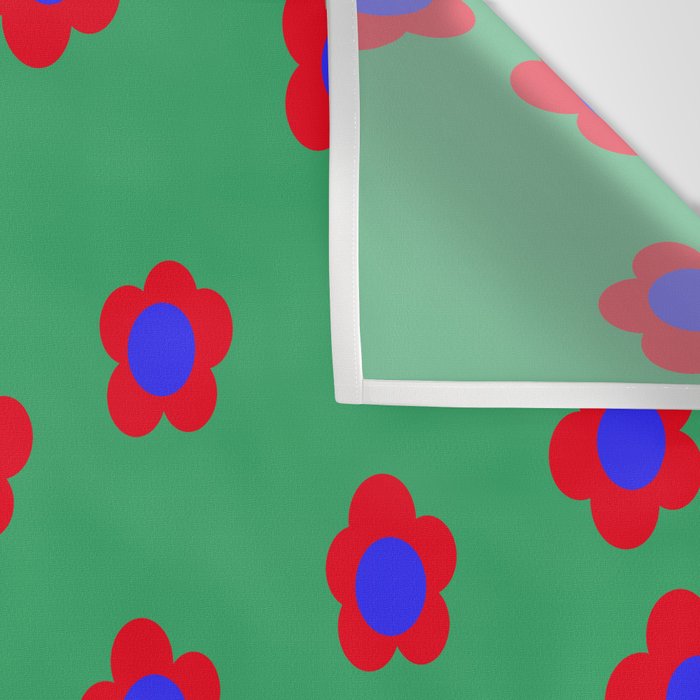 Bold Flower Pattern  Wall Tapestry Gallery Image 3