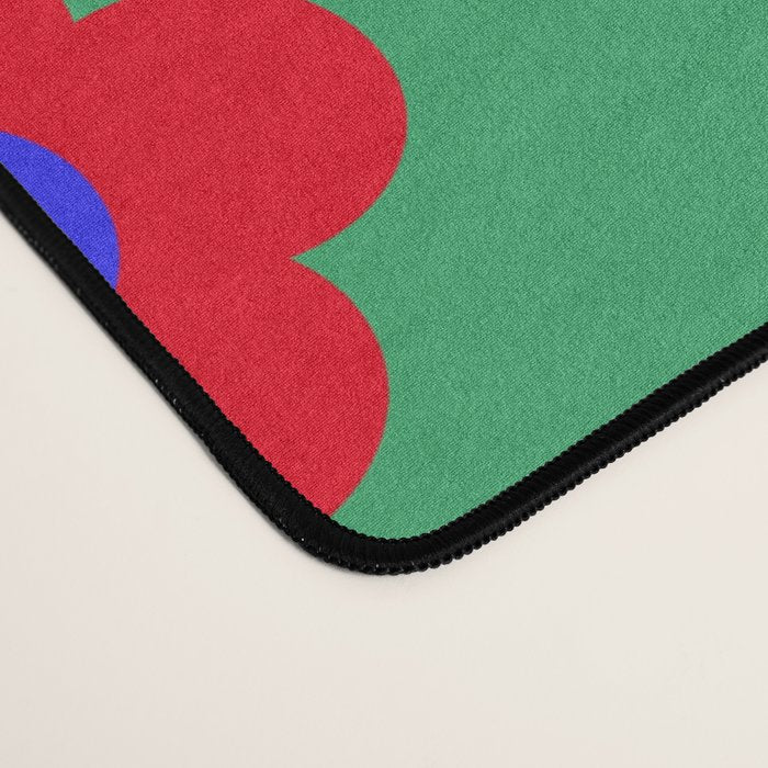 Bold Flower Pattern  Desk Mat Gallery Image 4