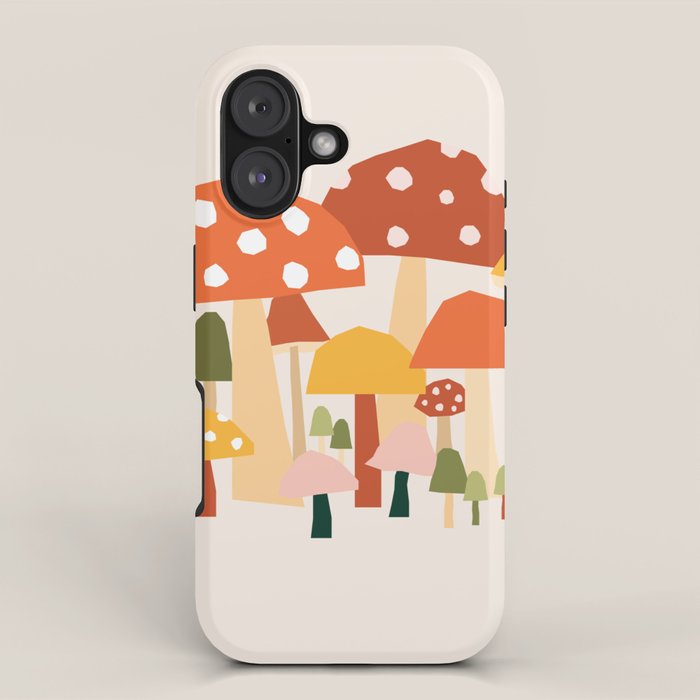 Fall Mushrooms  iPhone Case Gallery Image 1