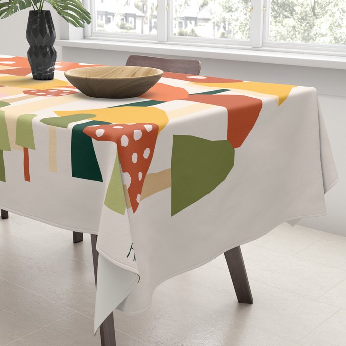 Fall Mushrooms  Tablecloth Gallery Image 3
