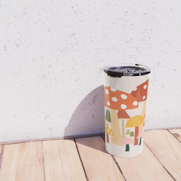 Fall Mushrooms  Travel Mug Gallery Image 4