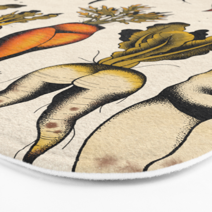 Root vegetables Bath Mat Gallery Image 3