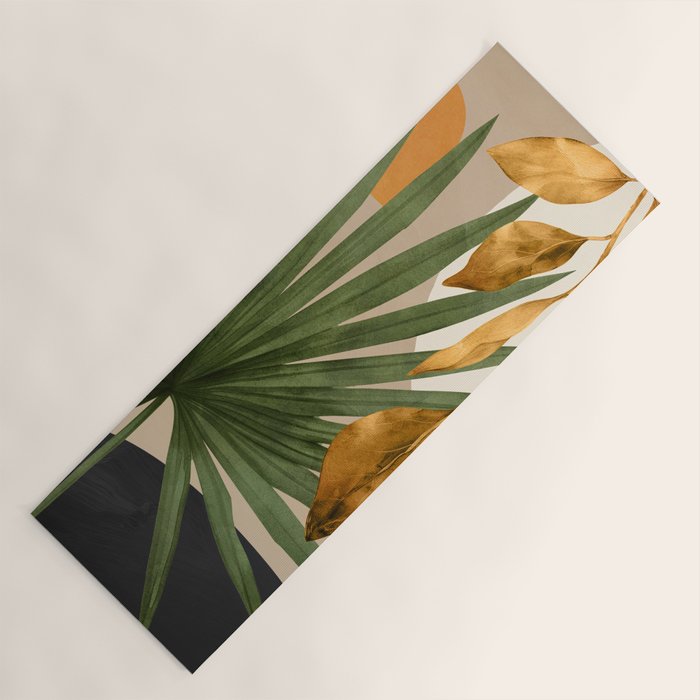 Abstract Tropical Art 21 Yoga Mat Gallery Image 1