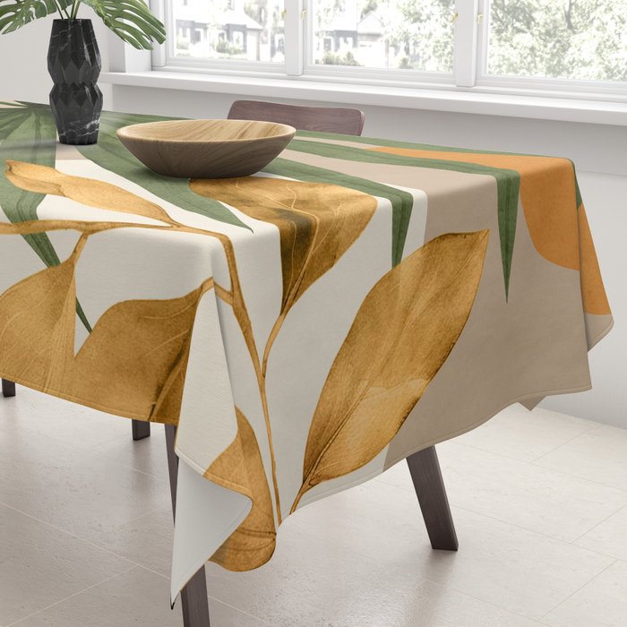 Abstract Tropical Art 21 Tablecloth Gallery Image 3