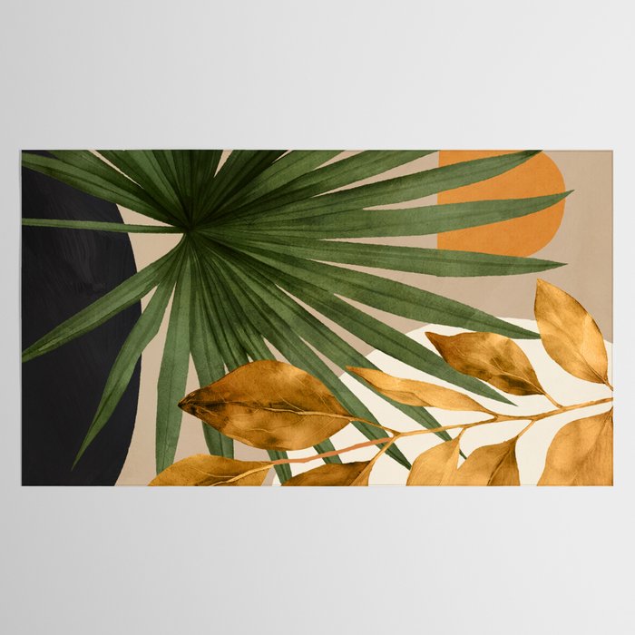 Abstract Tropical Art 21 Tablecloth Gallery Image 2