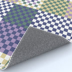 Bold colors block grid C Rug Gallery Image 4