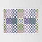 Bold colors block grid C Rug Gallery Image 2