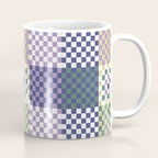 Bold colors block grid C Coffee Mug Gallery Image 1
