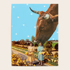 Spring Walk (Daffodils and Cows) Poster Gallery Image 4