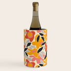 Abstract vintage flower art pattern Wine Chiller Gallery Image 2