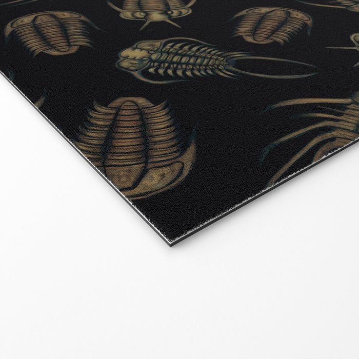 Trilobites - Marine Fossil Pattern Welcome Mat Gallery Image 2