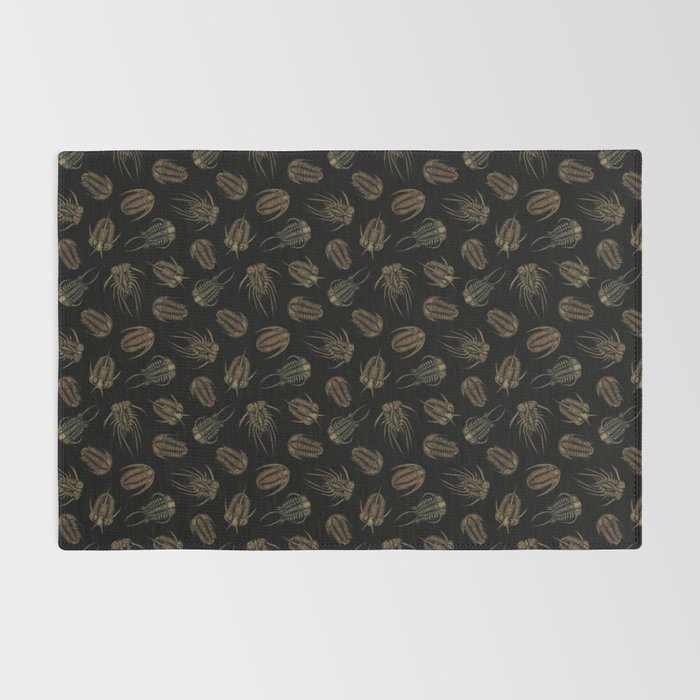 Trilobites - Marine Fossil Pattern Rug Gallery Image 2