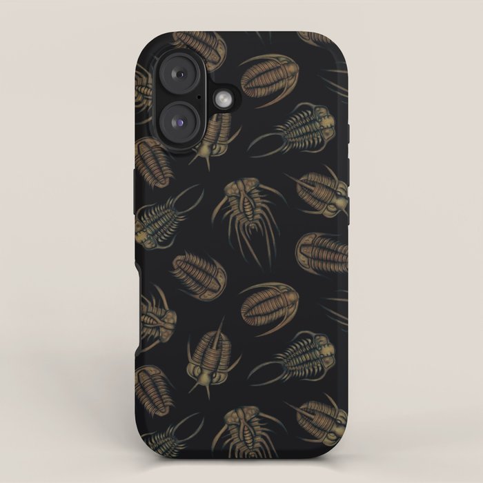 Trilobites - Marine Fossil Pattern iPhone Case Gallery Image 1