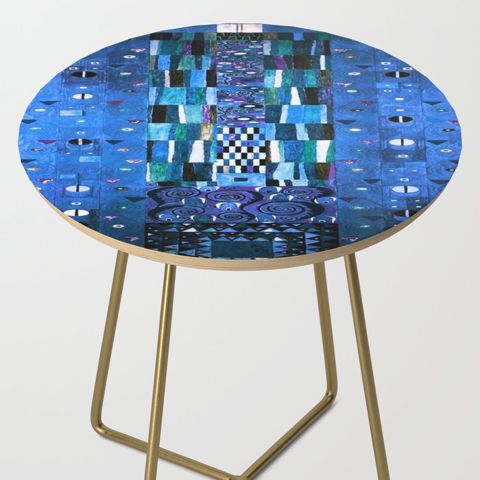 Gustav Klimt Stoclet Frieze, Blue Side Table Gallery Image 2