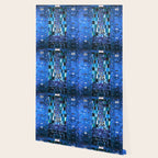 Gustav Klimt Stoclet Frieze, Blue Wallpaper Gallery Image 2
