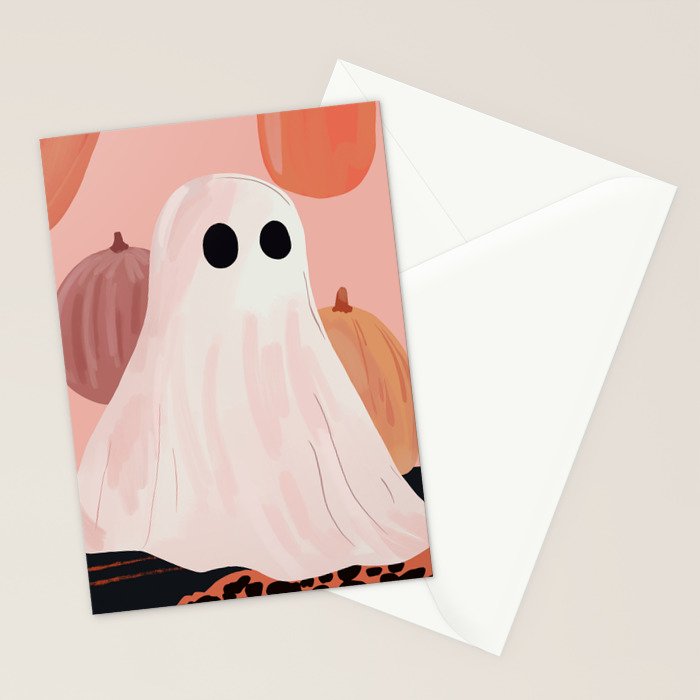 Halloween Ghost Stationery Card Gallery Image 2