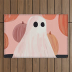 Halloween Ghost Outdoor Rug Gallery Image 1