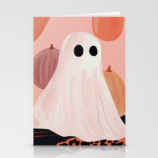 Halloween Ghost Stationery Card Gallery Image 1