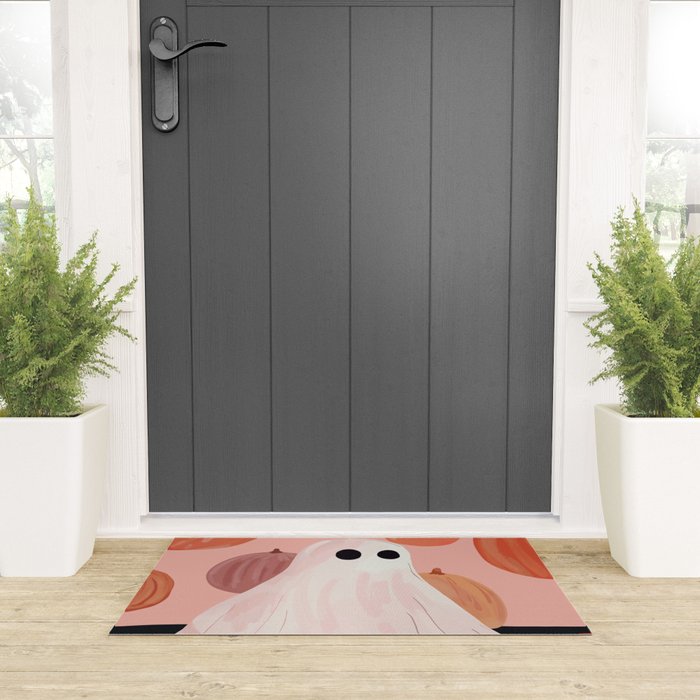 Halloween Ghost Welcome Mat Gallery Image 3