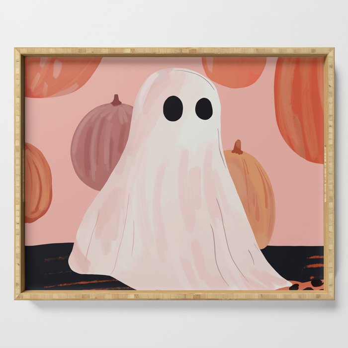 Halloween Ghost Serving Tray Gallery Image 1