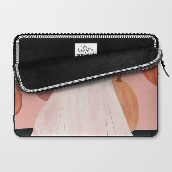 Halloween Ghost Laptop Sleeve Gallery Image 2