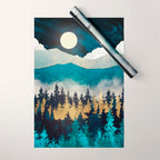 Evening Mist Wrapping Paper Gallery Image 1