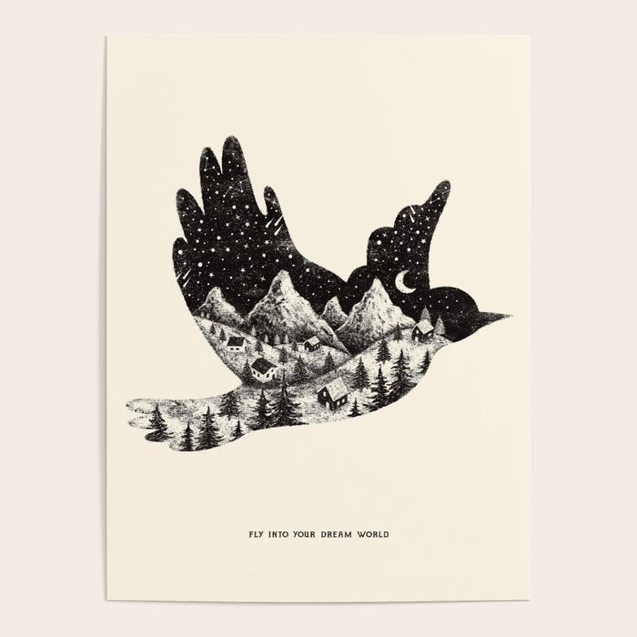 FLY INTO YOUR DREAM WORLD Poster Gallery Image 4