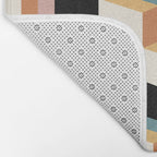 Cuboid Geometric Abstract Shapes Pattern XXXII Bath Mat Gallery Image 2