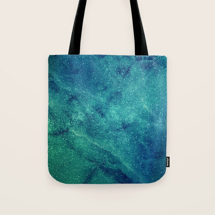 Space Marble Tote Bag Gallery Image 1